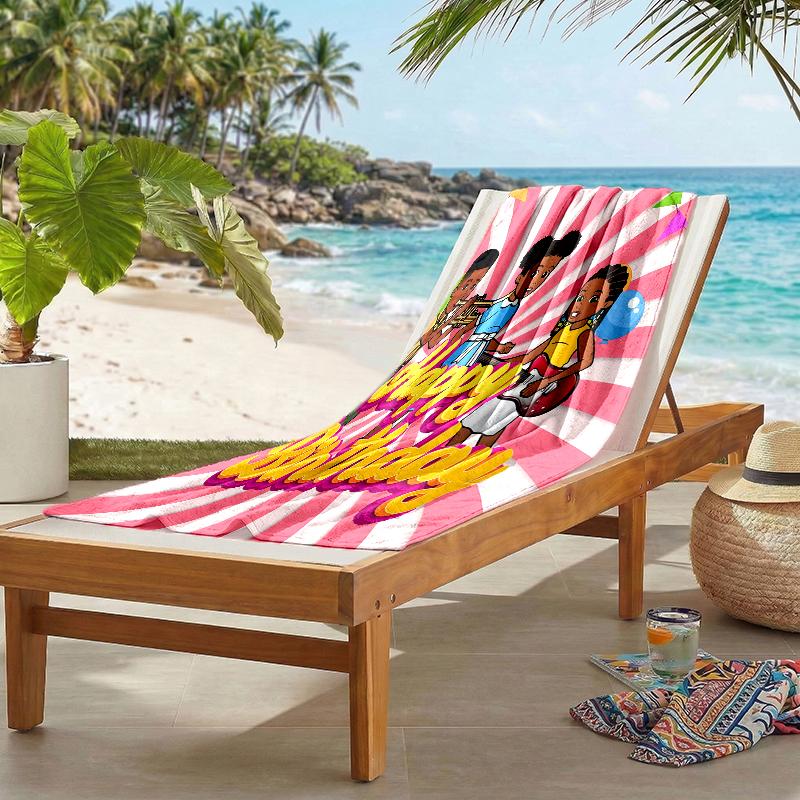 Song Fashion Beach Towel: Ideal for Summer Adventures Soft, absorbent and quick drying suitable for swimming and bathing