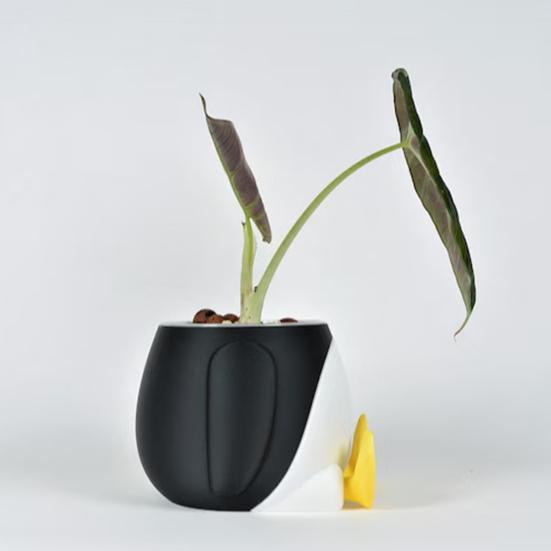 Животное Цветочный Горшок Смола Пингвин Утка Суккулент Кашпо Настольный Декор Цветочный Горшок