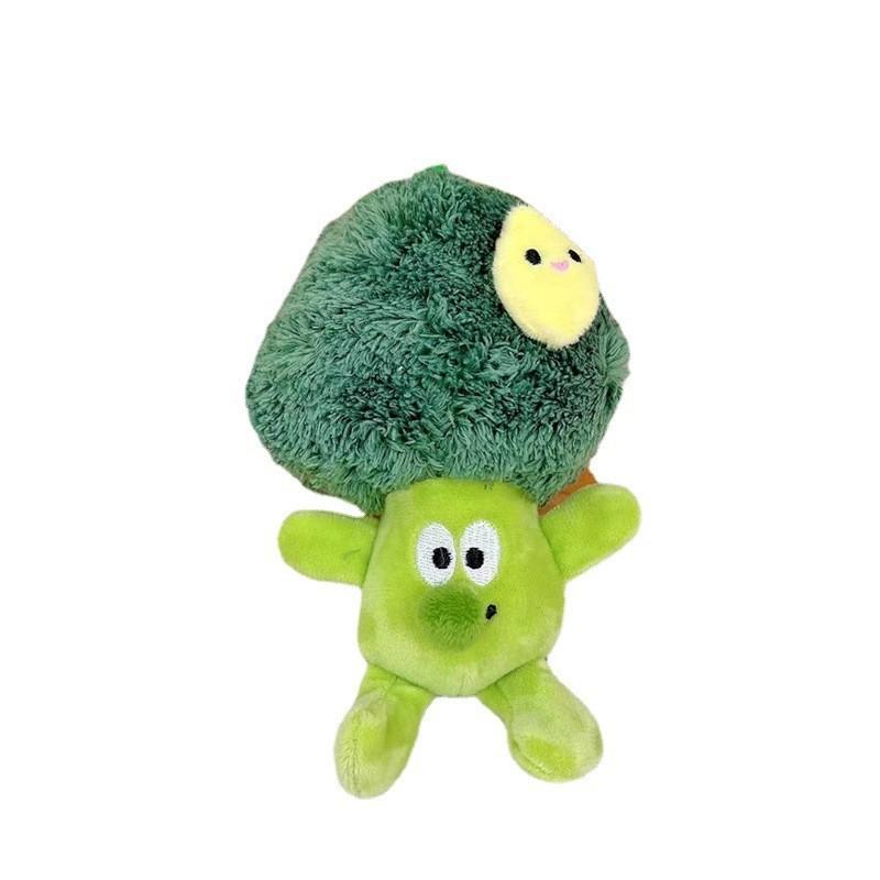 Игрушки Милый Новый Овощной Брокколи Подвеска Креативная Мягкая Игрушка Брелок Сумка Подвесное Украшение для Пар