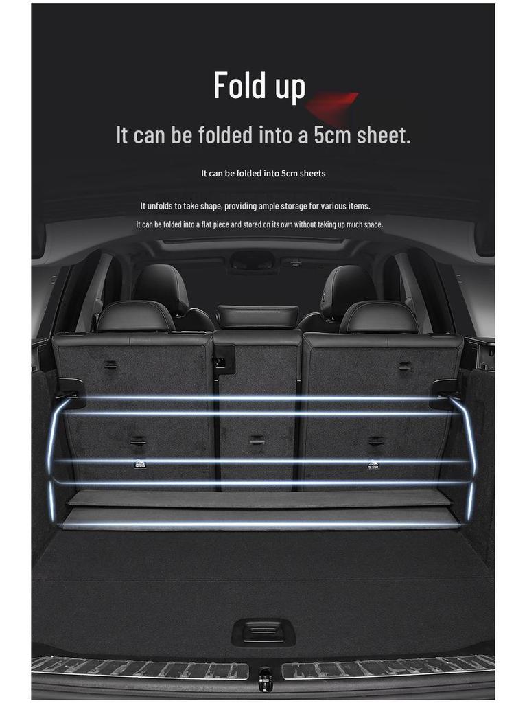 Haobo Leather Folding Car Trunk Storage Box for GT/HT/HL Models