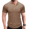 Men's Summer Work Polo Shirts Short Sleeve Workout Stretch Basic Tee Casual Slim Fit Golf T-shirts Athletic Outdoor Sports Collared Tennis Shirts Male
