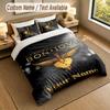 Bedding Set 1 Duvet Cover 2 Pillowcases Bon Jovi Print Soft Bed Linen Bedroom Decor