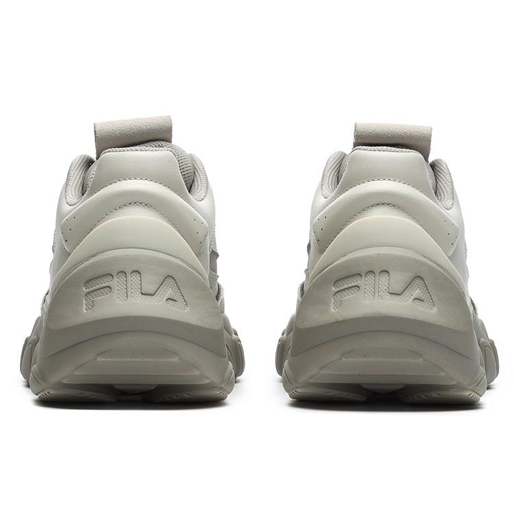 Fila Smasher Ткань Синтетическая кожа Замша Комфорт Низкие Кроссовки для образа жизни Женские кроссовки Бежевый F12W241117FMB