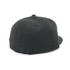 [New Era] Flat Visor Cap MLB Dodgers LA BlackBlack 7 58 5950 LOSDOD BLK BLK 25J