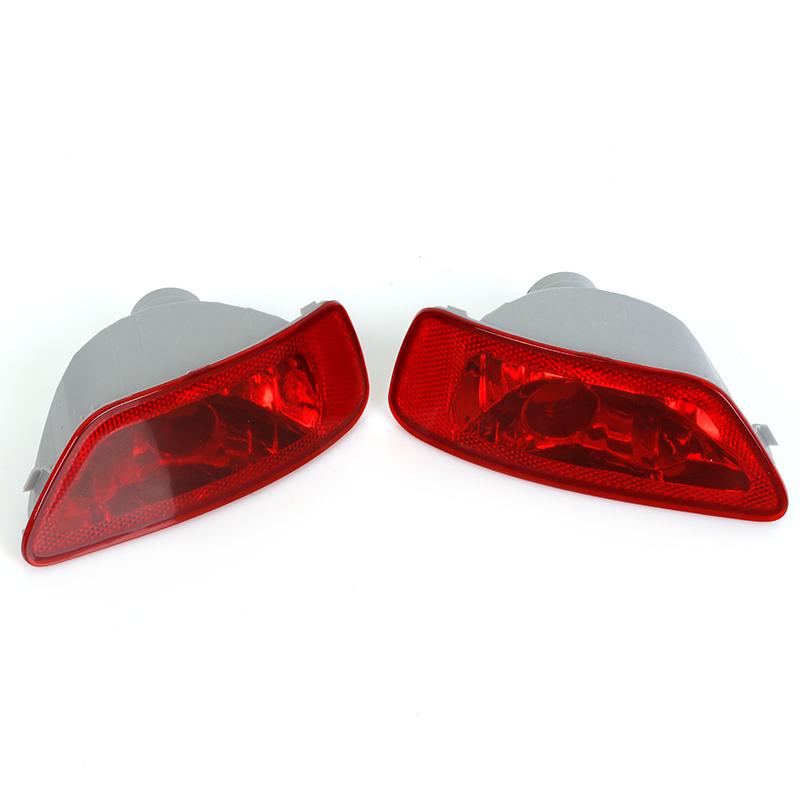 For Jeep Grand Cherokee Compass 2011-2016 Car Rear Bumper Brake Light Tail Turn Signal Reflector Lamp No Bulb For Dodge Journey