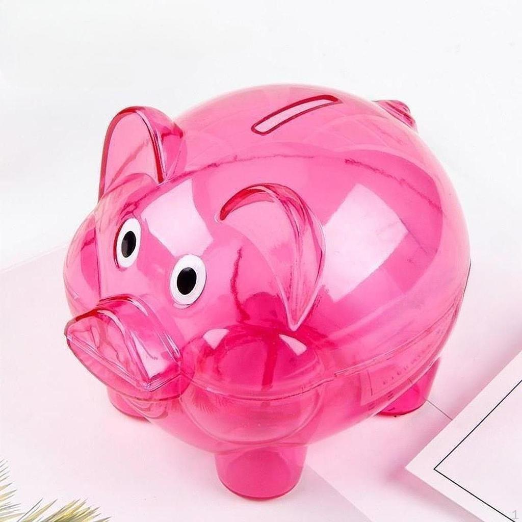 Свинья Копилка Настольный Органайзер Милая Фигурка Деньги Экономия Коробка Для Ребенка