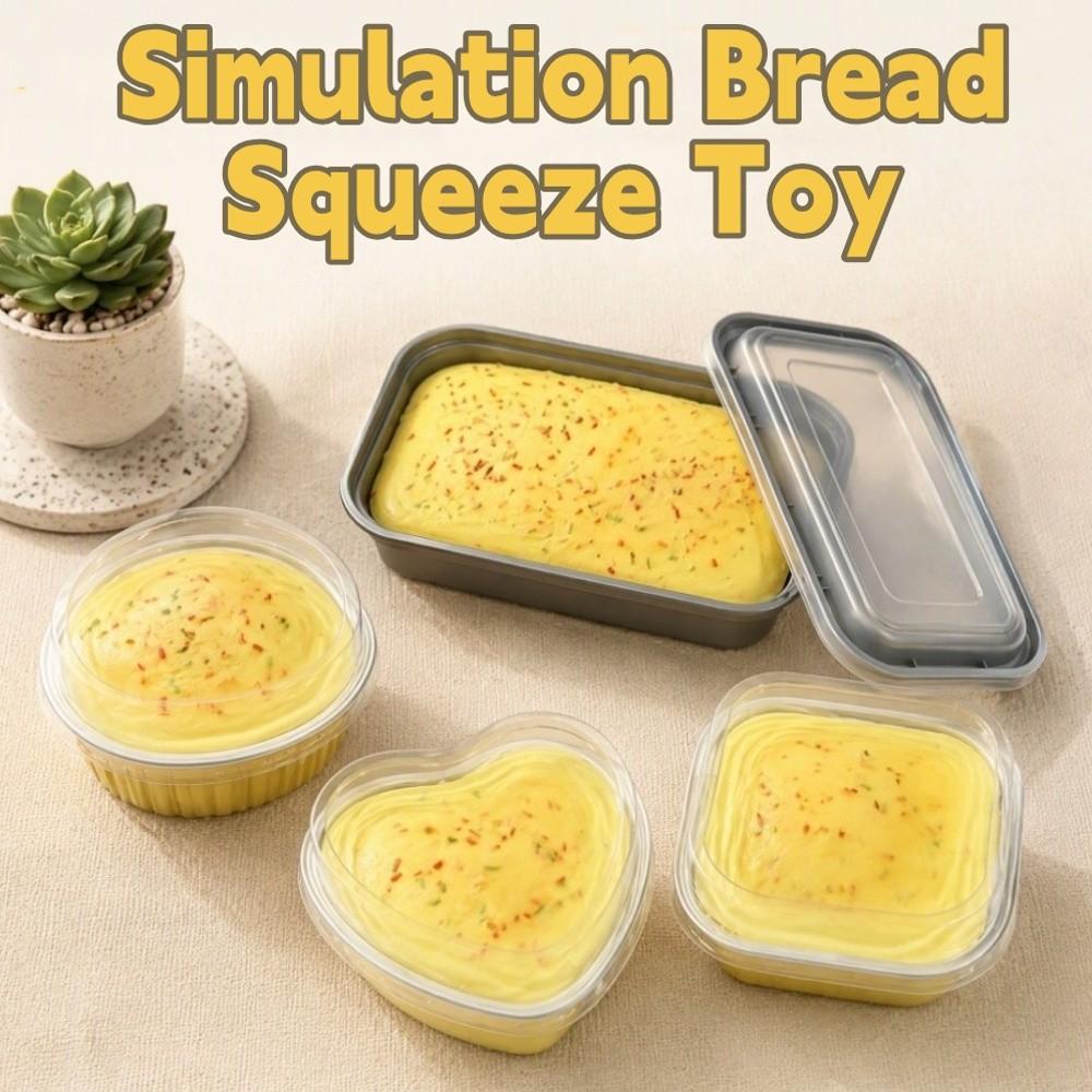 3D Squishy Cake Fidget Toy Slow Rising Pinching Cake Squishy Toy Office Desk Toy