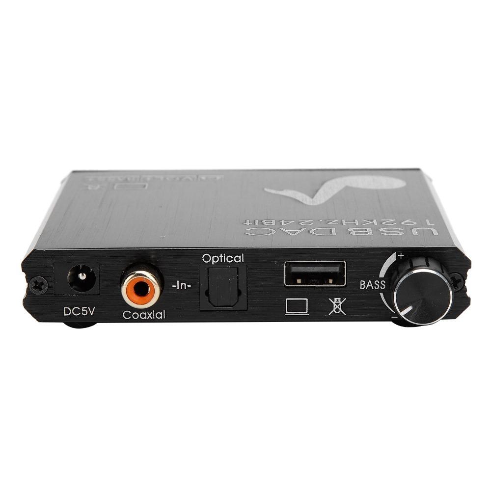 Coaxial Optical Audio Digitalto Analog Audio Converter RCA Converter  Stereo Equipment