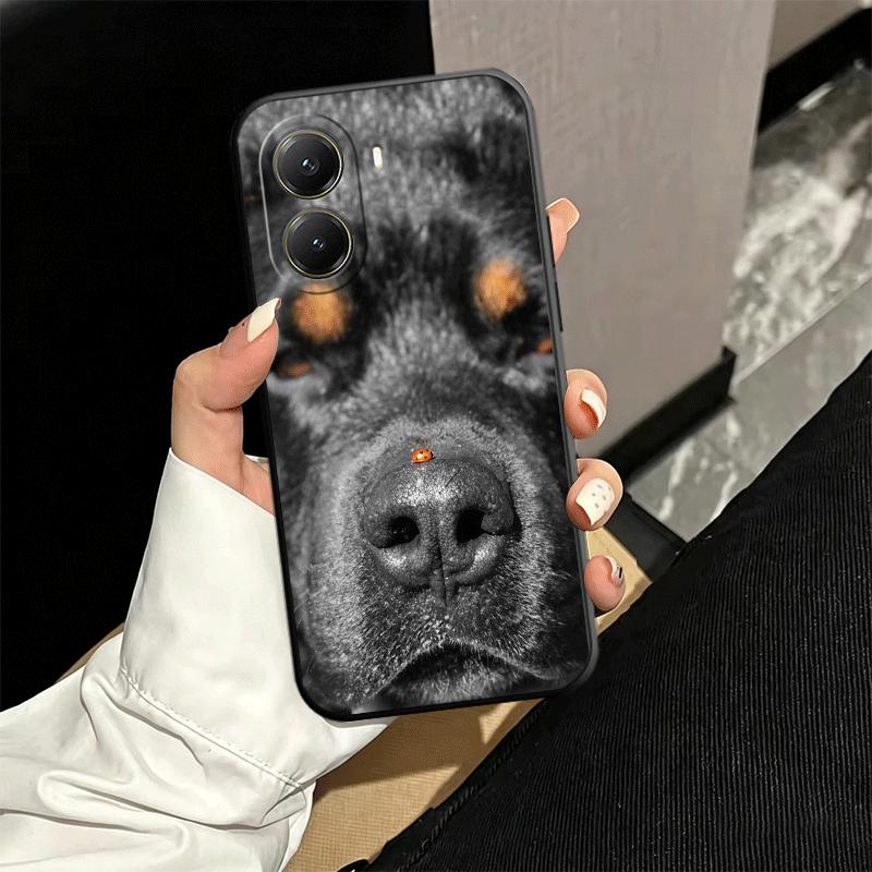Rottweiler Dog Soft Phone Case for Xiaomi Poco X5 X6 X7 X8 Pro Max X3 F7 F8 Ultra M8 M7 M6 M5 Redmi 15 15C 14C 13C 12C X4 F6