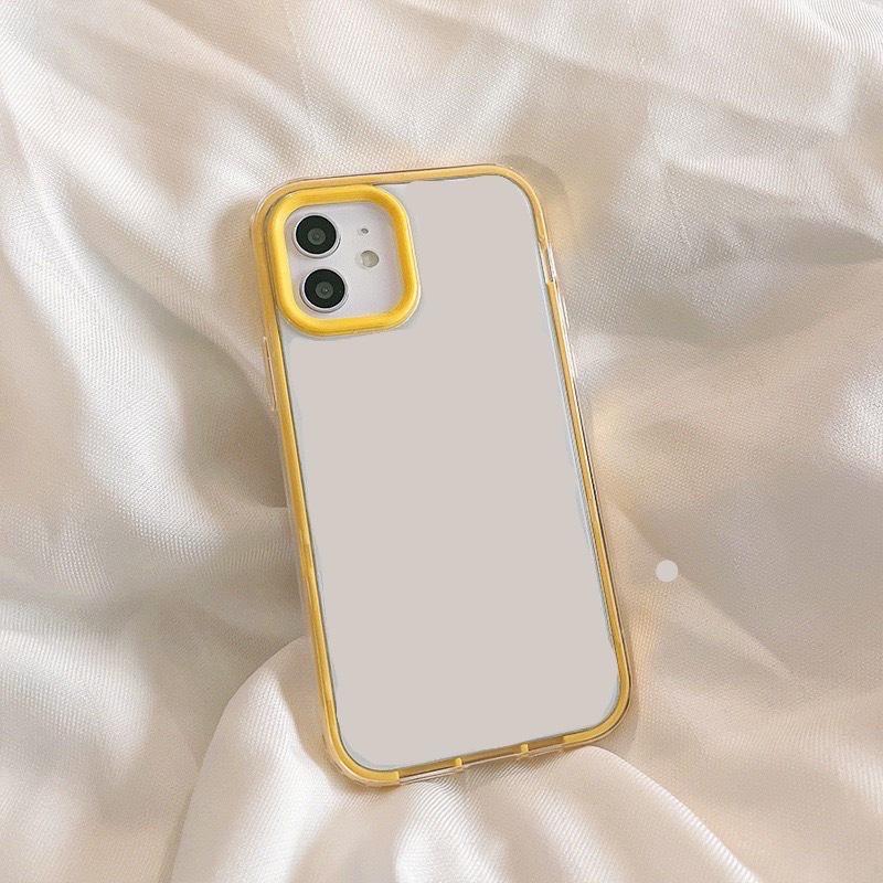 Модный прозрачный чехол для телефона Iphone 11 12 13 14 15 Pro Max XS X XR Max 7 8 Plus SE 2020 Mini Candy Bumper Back Cover