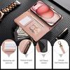 Crossbody Wrist Strap Leather Phone Case for IPhone 13 12 Mini 16 15 14 11 Pro Max XS X XR 8 Plus Wallet with Card Holder Cover