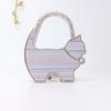 Foldable Cat Handbag Hook Lovely Design Table Edge Hook Purse Hanger Holder  Home Decoration