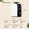 Philips Американская автоматическая кофемашина с двойным бункером для зерен, смешиванием и помолом, практичная HD7901/10