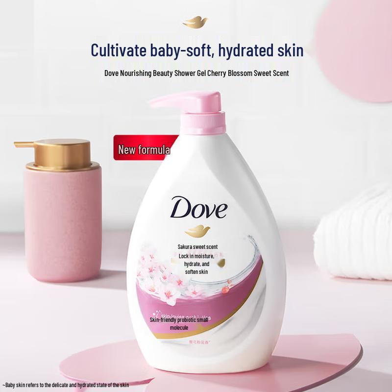 DOVE Питательный гель для душа «Сладкий аромат цветущей сакуры»