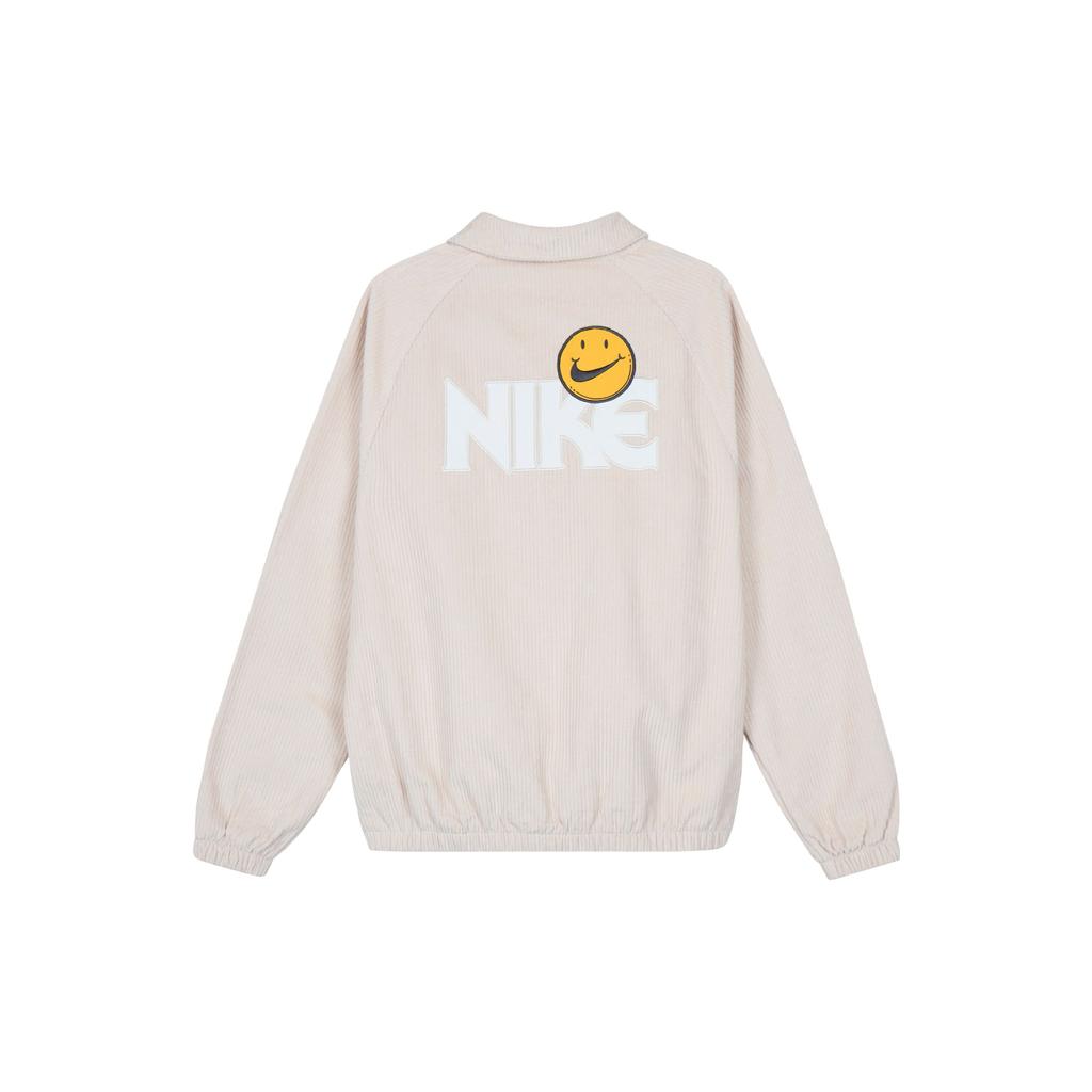 Nike Вышитый логотип Повседневная куртка с длинным рукавом Мужские куртки Светло-красное дерево-коричневый FZ5737-104