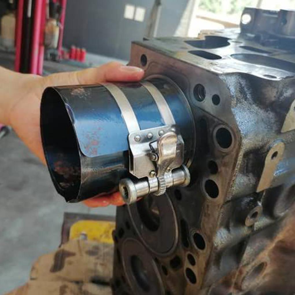 Стальной автомобильный поршневой кольцевой компрессор профессиональный антикоррозионный регулируемый инструмент для установки трактора с гаечным ключом 3 дюйма