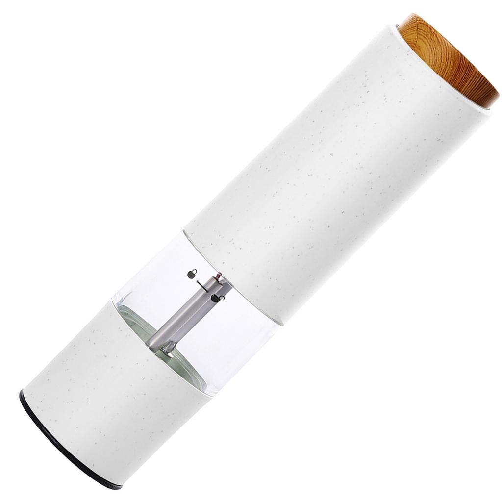 Электрическая мельница для перца и соли на батарейках, регулируемая степень помола, мельница для соли и специй, яркие цвета, кухонный инструмент