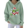 Women's Christmas  Hoodie Funny Cute Christmas Holiday Sweatshirt Pullover