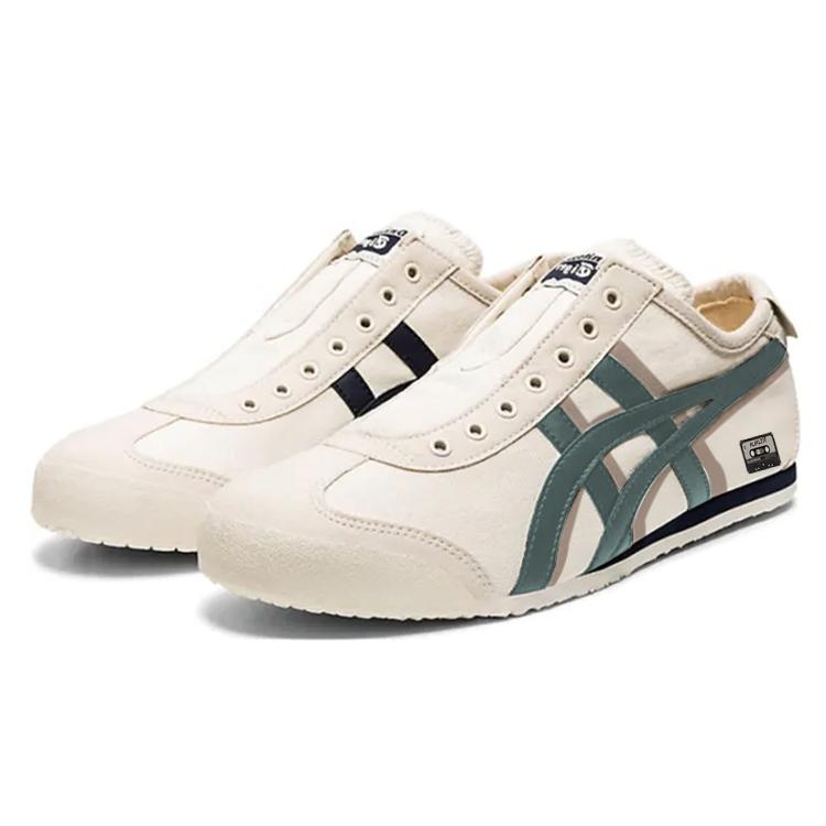 ONITSUKA TIGER MEXICO 66 Холщовые Легкие Низкие Повседневные Кроссовки Унисекс Бежевые 1183A360-205(Команда183-)