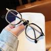 Fashion Women Anti Blue Light Round Eyewear Men Blue Shading Blocking Glasses Optical Spectacle Eyeglass Students Computer