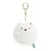MV62101 Коллекция Sumikkogurashi Человек-енот Манмару Ресторан Подвесная мягкая игрушка Белый медведь