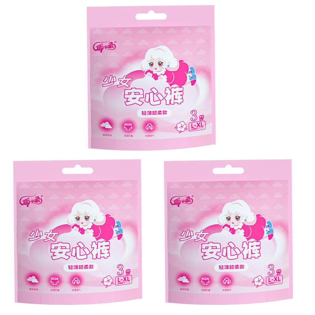 Женские одноразовые менструальные трусы Высокоэластичные Герметичные Быстро впитывающие Менструальные трусы Для ночного времени Послеродовые