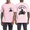 Adventure Bike Rider T-shirts Motorbike Funny Mountain Adventure Motorcycle T Shirts Men Casual Short Sleeve Tees Men's Tshirt