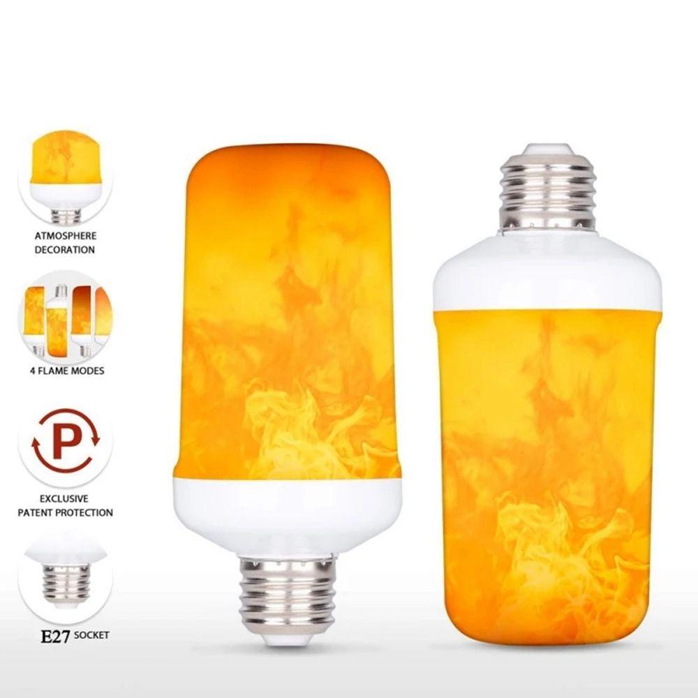 Atmosphere Home Lighting Night light LED Flame Lamp Effect Light Bulb Simulation Fire Lights