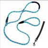 Adjustable Nylon Reflective Dog Leash with Anti-Bite Muzzle, Anti-Pull Explosion-Proof Traction Rope for Medium Large Dogs
