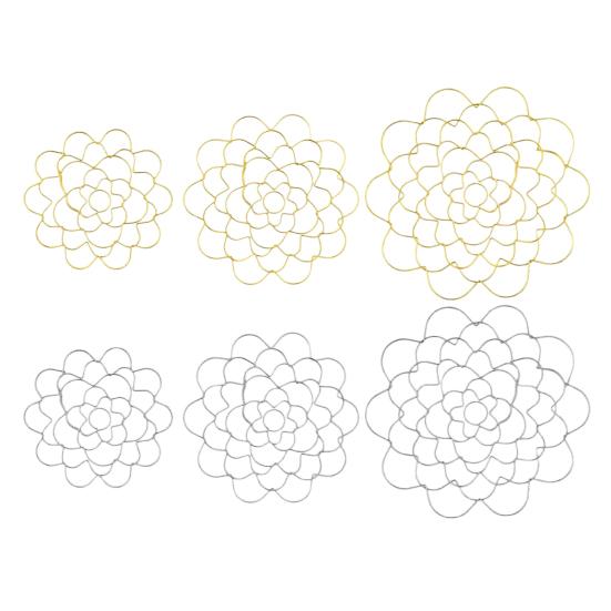 2/3Pcs Metal Flower Arrangement Holder Reusable Floral Grid DIY Bouquet Flower Arranger Frog Plant Stem Fixation Stand Flower Arranging Tools