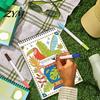 Creative Hobby Kit for Stress Relief Trace-By-Groove Guided Coloring Book, Clear Artistic Printing with 20 Decorative Mindful Relaxation Scenes