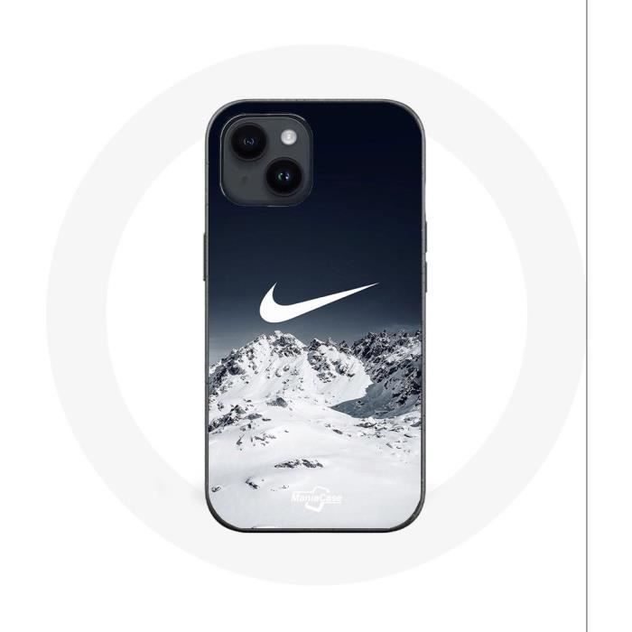 Case for Iphone 14 - Nike - Winter Snow Logo - Soft - Synthetic - Unisex