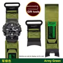 Для Casio G-SHOCK mudmaster GWG-1000/GB серии спортивный альпинизм нейлоновый холщовый ремешок для часов мужской аксессуар браслет