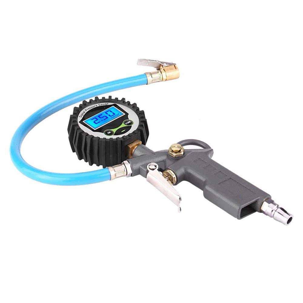Zmart 0-220psi 0-16bar Цифровой манометр для шин, Манометр для накачивания шин, Тестер, Манометр