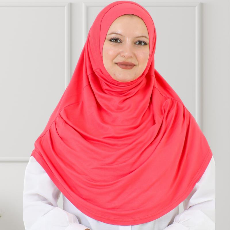 Готовый к ношению хиджаб для женщин, мгновенный тюрбан, мягкий мусульманский шарф для молитвы, длинные хиджабы, исламская одежда, трикотажная абайя