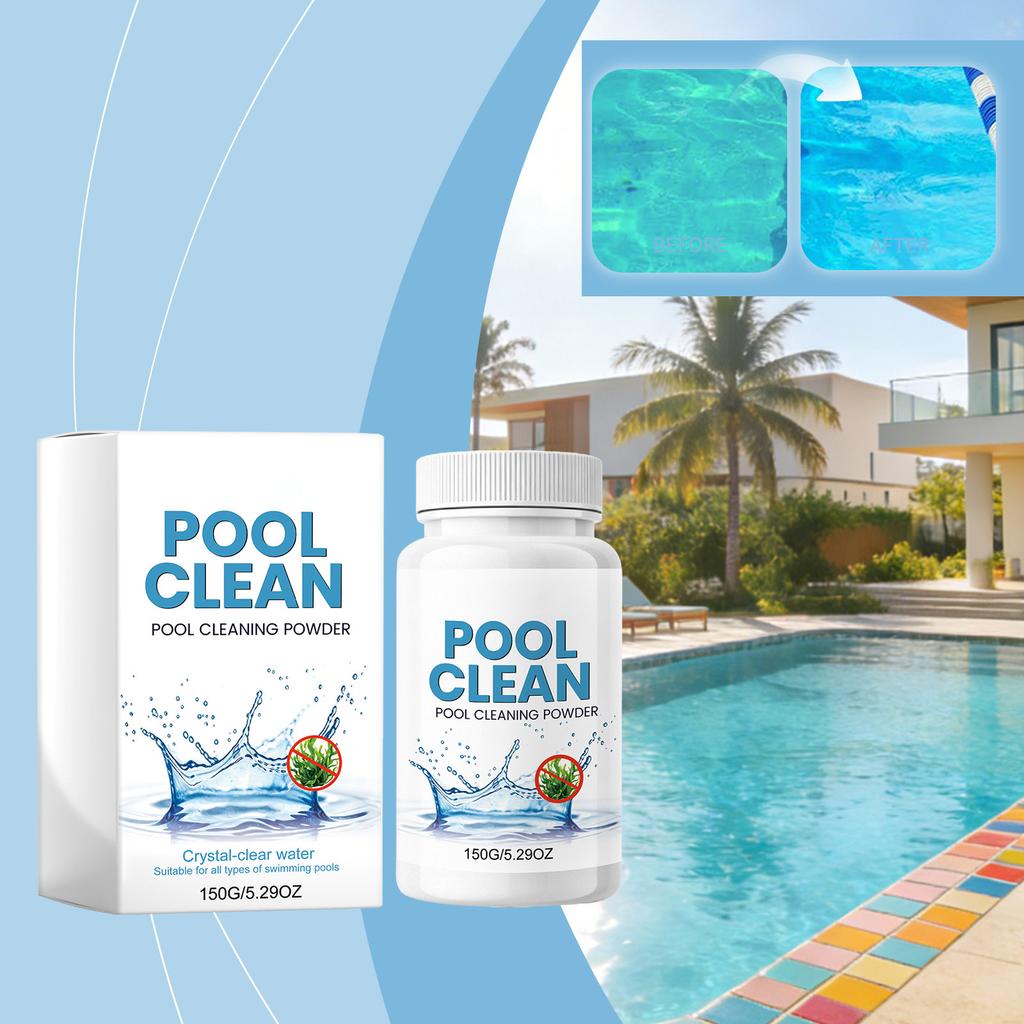 Pool Cleaning 150g, for Swimming Pool Maintenance and , Helps Keep Pool Clean and Clear