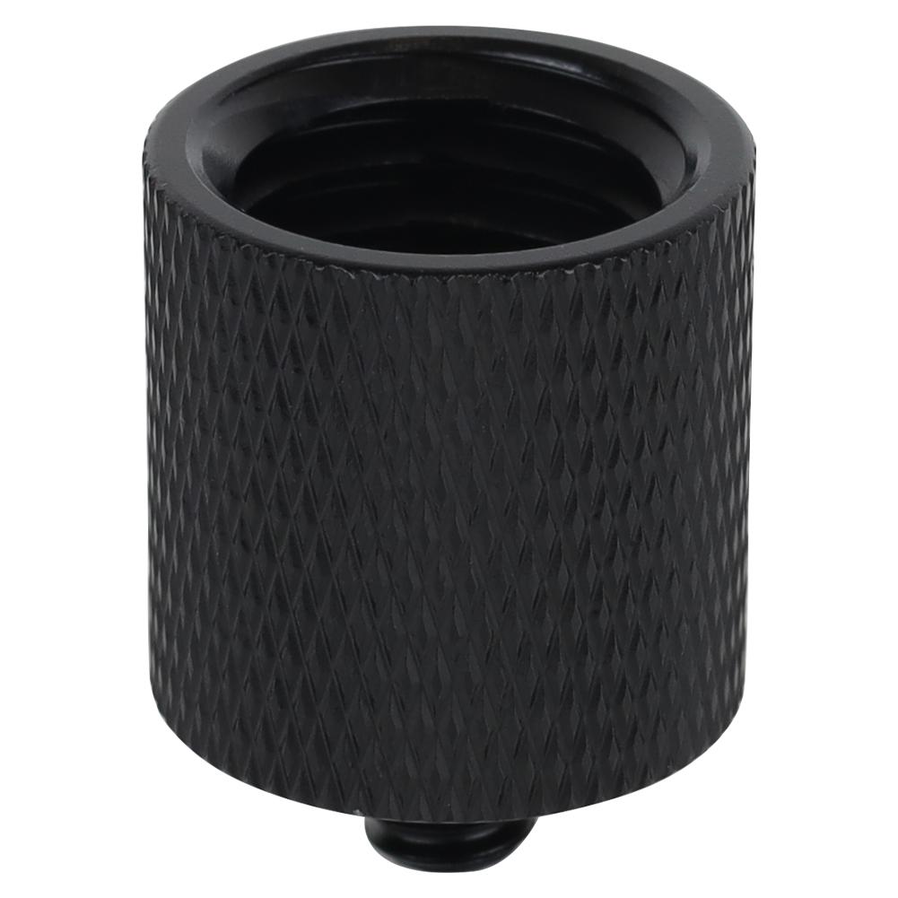 Adapter sleeve reduction 5/8" to 1/4" tripod black lamp stand 26 mm