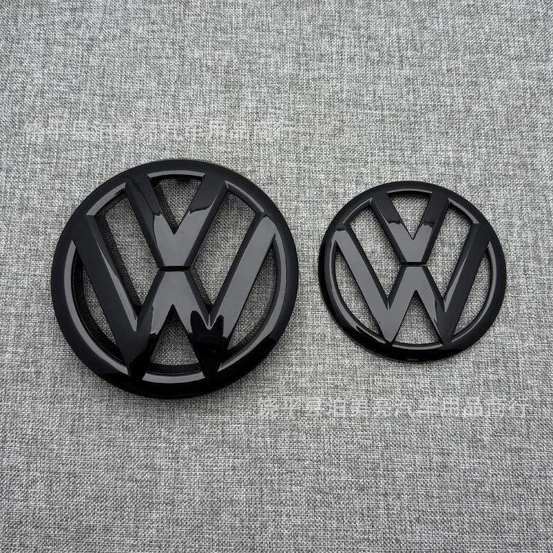 Compatible with Volkswagen Golf 4-7.5: Front, Rear, Tail Emblem English Letter Modification Kit.