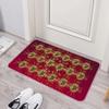 Crypto Currency Door Mat Bitcoin Pattern Tech Inspired Rug Waterproof Non Slip Floor Protector for Home Entryway and Office ins