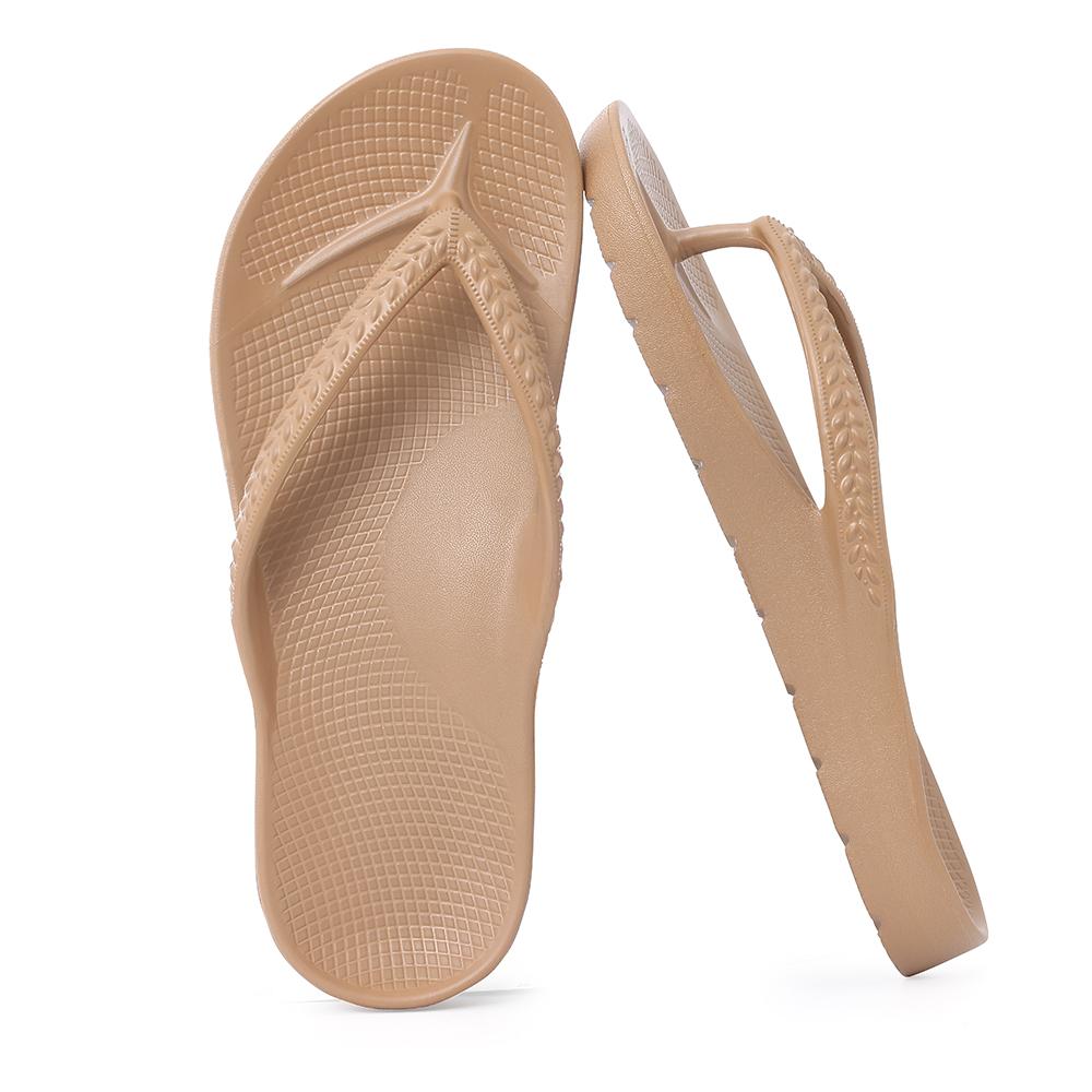 Fashion Kidmi New Men Flip Flops Orthotic Sandals for Plantar Fasciitis Relief Vacation Light Shock-Absorbing Thong Sandals for Walking