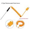 Instruments with Wire Cable Temperature Controller Measuring Tools K-Type Thermocouple Probe Sensor
