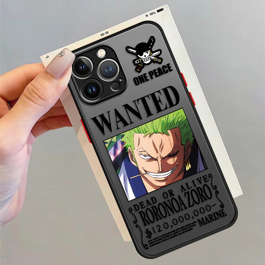 Чехол задняя крышка для телефона Funda для iPhone 17 Pro Max 14 Air 11 15 12 13 Mini XS XR 16 Plus 7 8 SE One Piece Luffy