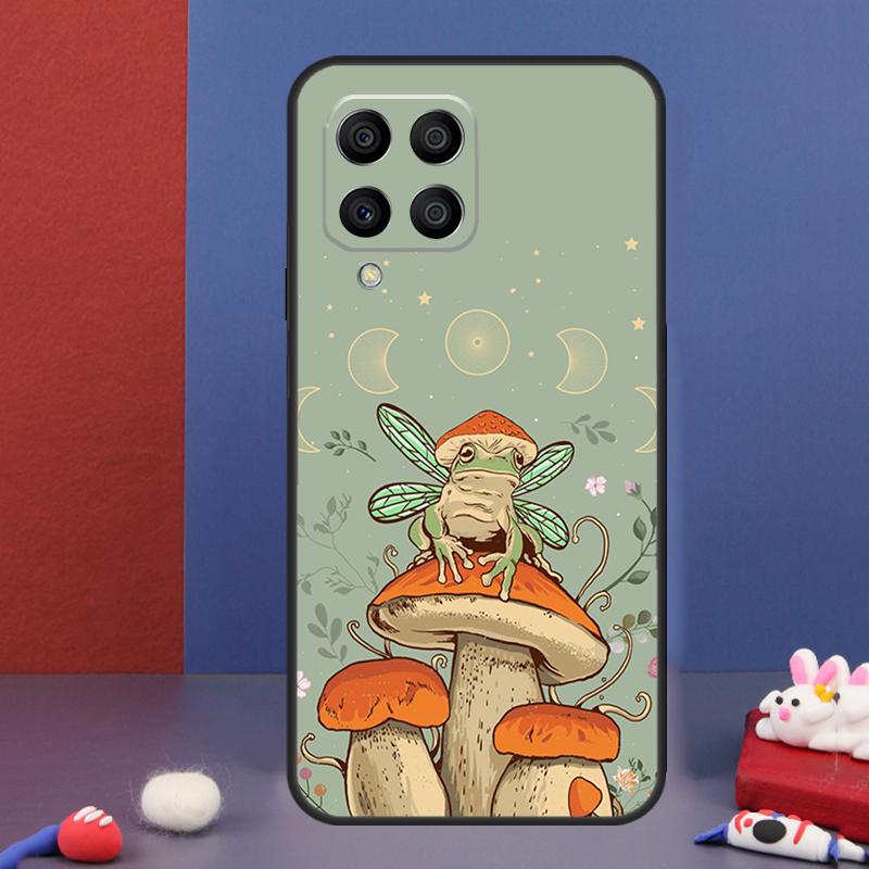 Коттеджкор Лягушка Эстетика Чехол Для Samsung Galaxy M16 M06 M36 M56 M15 M11 M31 M21 M53 M13 M32 M52 M35 M55 M14 M34 M54