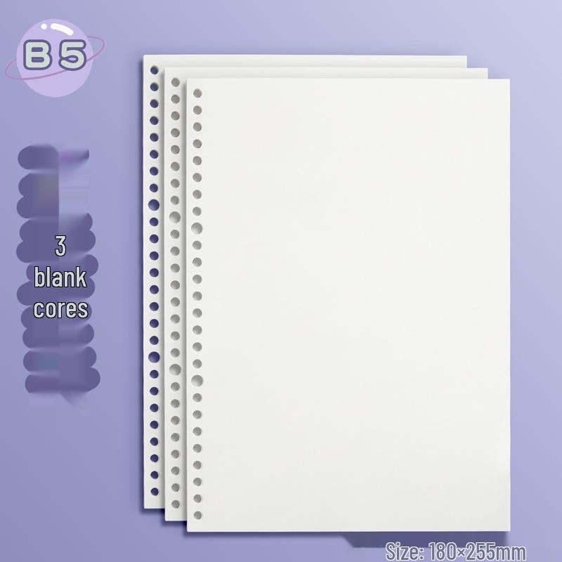 Кожаный блокнот B5/A5 на кольцах со съемной пряжкой - Идеально подходит для аспирантов