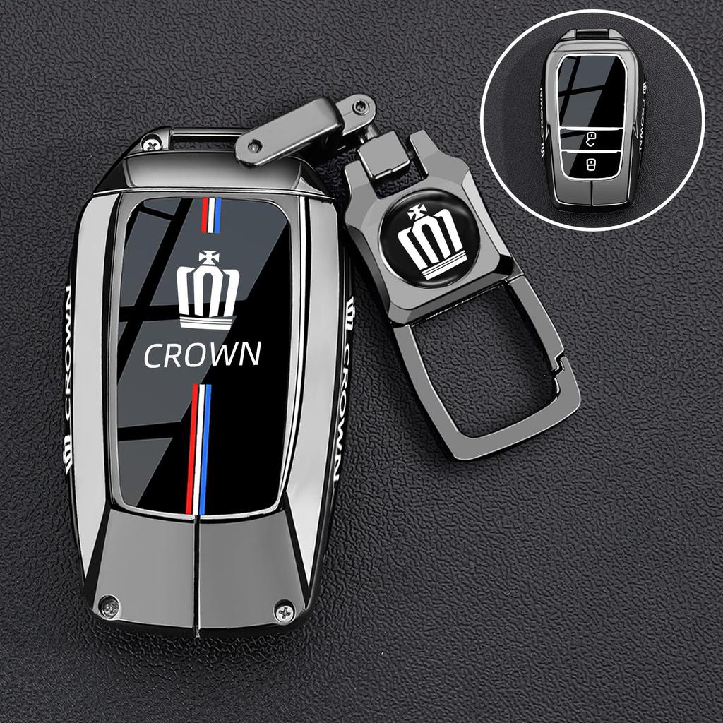 ADG1   2024 New Toyota Crown Land Release Keycase 21/22/23/24 Models 13/14 Luxury Luxury Luxury Edition Car Shell Buckle