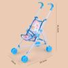 Interactive Baby Stroller Plastic Doll Stroller Trendy Dolls Pram  for Boys Girls Babies