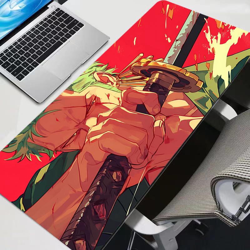 Anime Computer Mouse Pad One Piece Gamer Mouse Pads Large Gaming Mousepad XXL Desk Mause Pad Keyboard durable Mouse Carpet