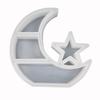 Сделай сам Кристальная форма для клея Луна Звезда Смайлик Коробка для хранения Набор больших подносов Настольное украшение Лунное затмение Силиконовая форма