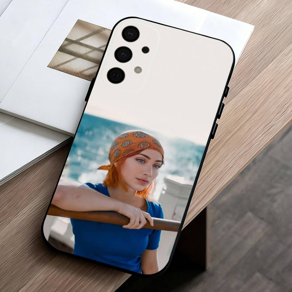 Чехол для телефона с изображением актрисы Эмили Радд Для Samsung Galaxy A73,A72,A71,A70,A53,A52,A51, Мягкий черный силиконовый чехол