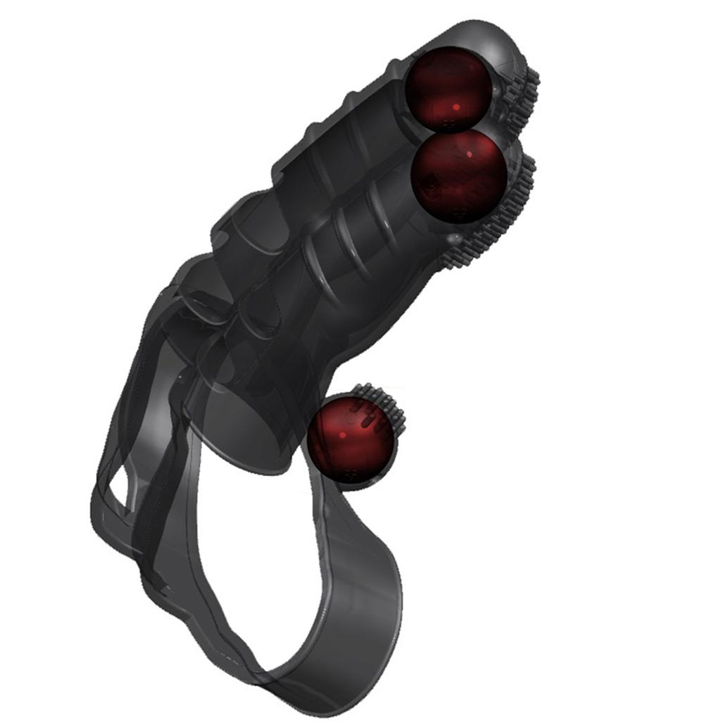 Носимый вибратор с рукавом для пальцев, массажер для точки G, секс-игрушка для взрослых пар